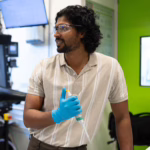 PhD candidate Rohit Raj